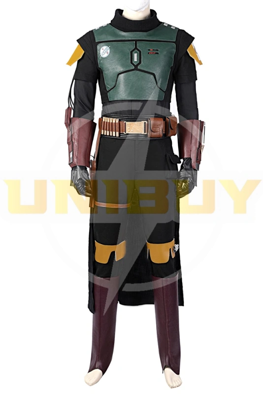 Boba Fett Costume Cosplay Suit The Book of Boba Fett Unibuyplus