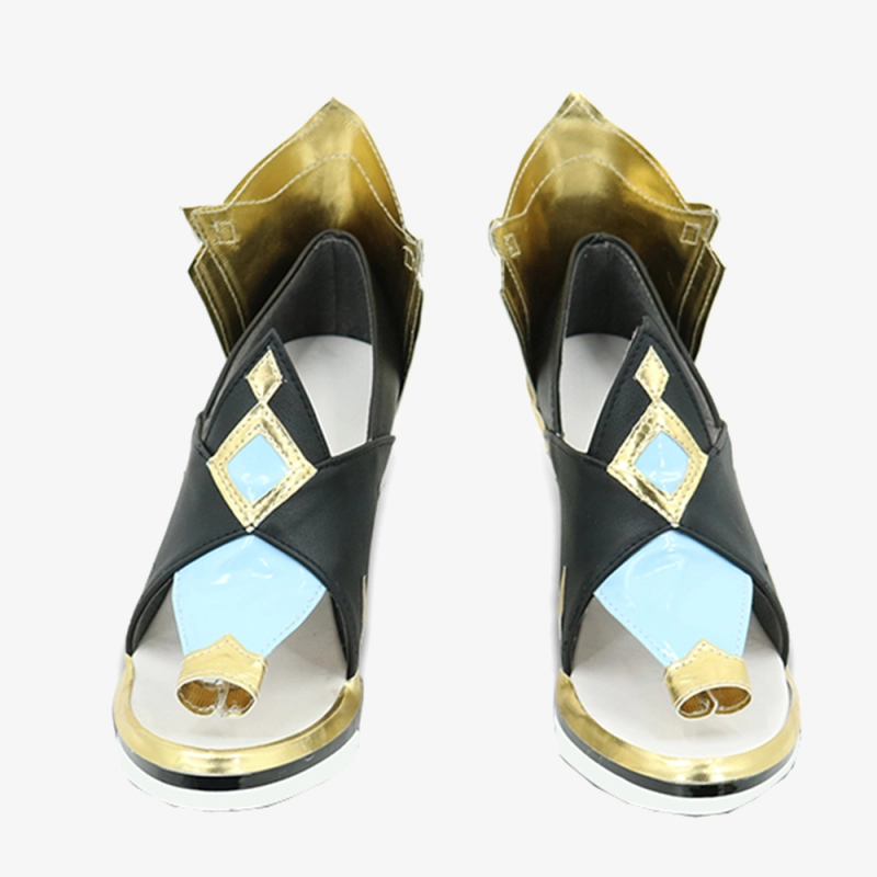 Genshin Impact Shenhe Shoes Cosplay Women Boots