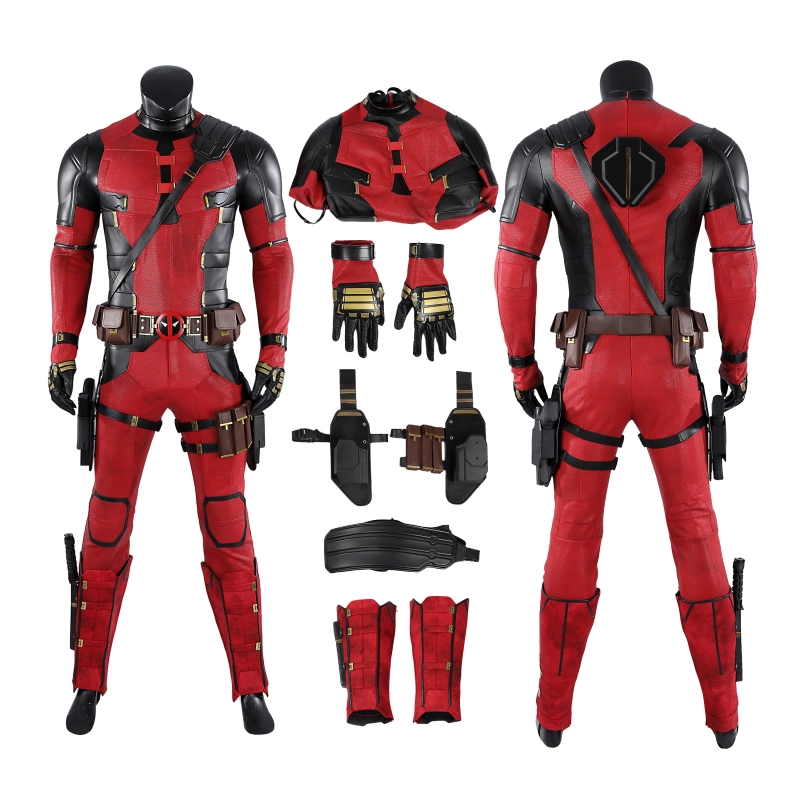 Deadpool & Wolverine Cosplay Costume Suit Wade Wilson Unibuyplus