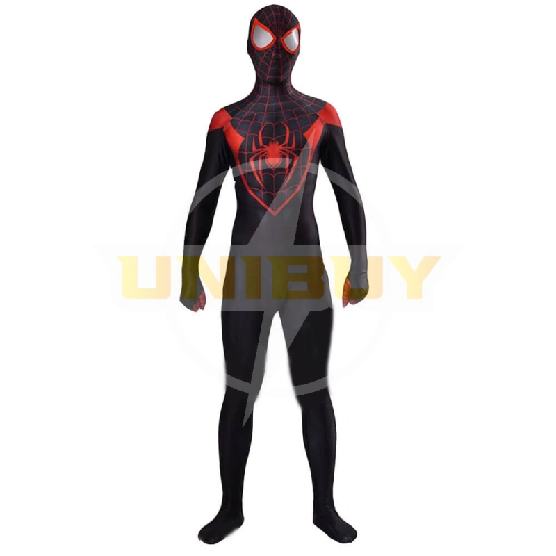 Miles Morales Costume Cosplay Suit Spider-Man : Into the Spider-Verse Jumpsuit Unibuyplus
