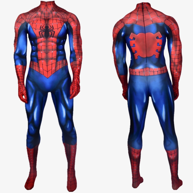 Ultimate Spider-Man Costume Cosplay Jumpsuit Peter Park For Kids Adult Unibuy