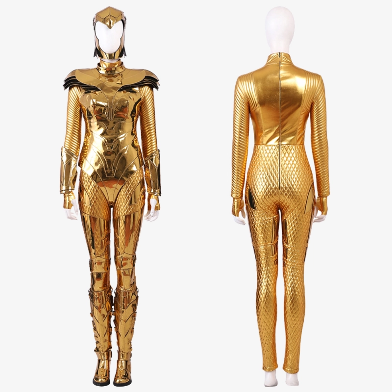 Wonder Woman 1984 WW84 Costume Cosplay Suit Diana Prince for Adult Glossy Ver Unibuyplus