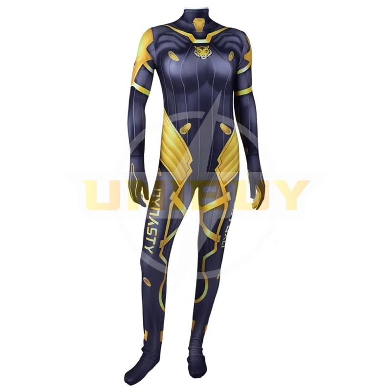 Overwatch DVA Dynasty Costume Cosplay Jumpsuit Bodysuit For Kids Adult Unibuyplus