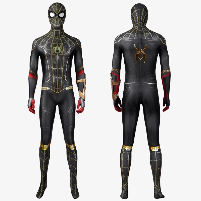 Spider-Man No Way Home Costume Cosplay Bodysuit Peter Parker Suit Ver 2 Unibuy