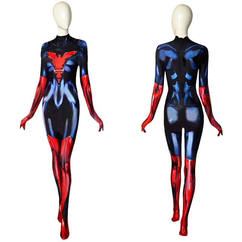 X-Men Jean Grey-Summers Costume Cosplay Suit Bodysuit For Kids Adult Unibuyplus