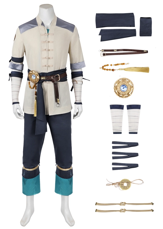 Mortal Kombat Raiden Costume Cosplay Suit Unibuyplus