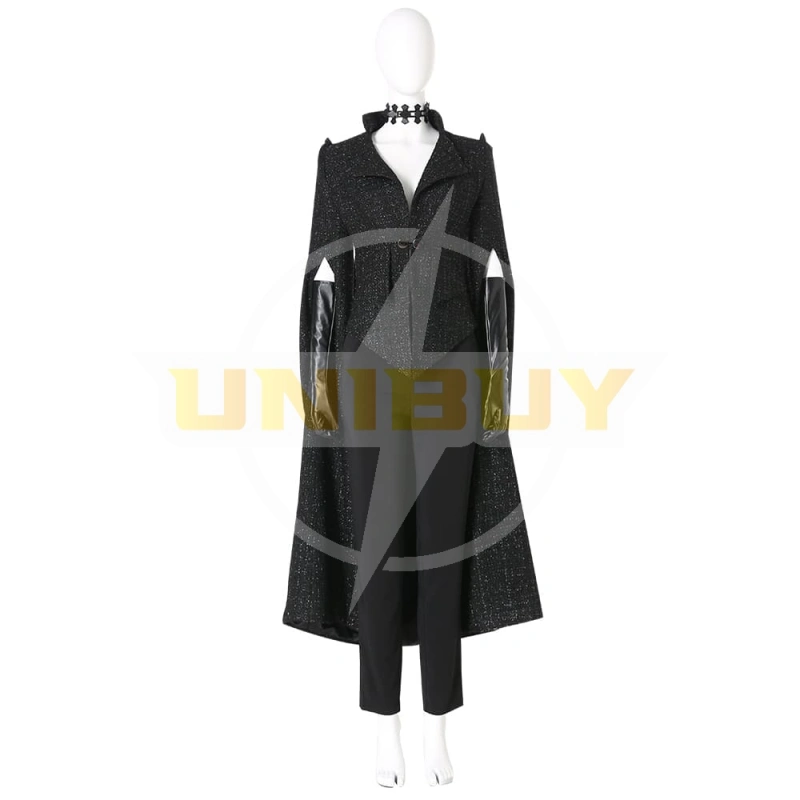 Cruella Costume Cosplay Black Dress Unibuyplus