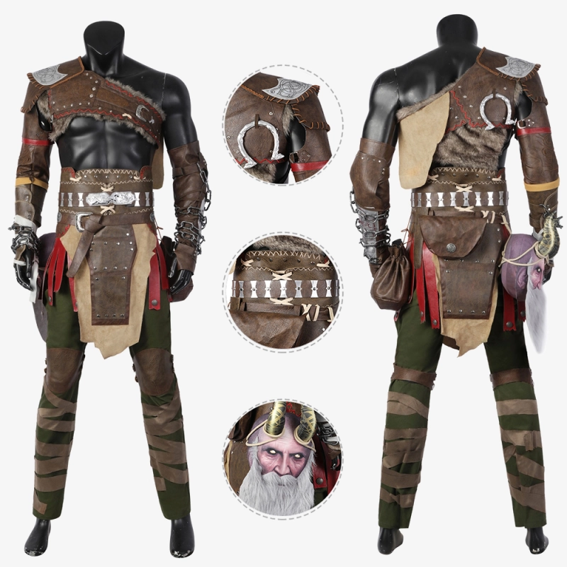 God of War Ragnarok Kratos Costume Cosplay Suit Unibuy