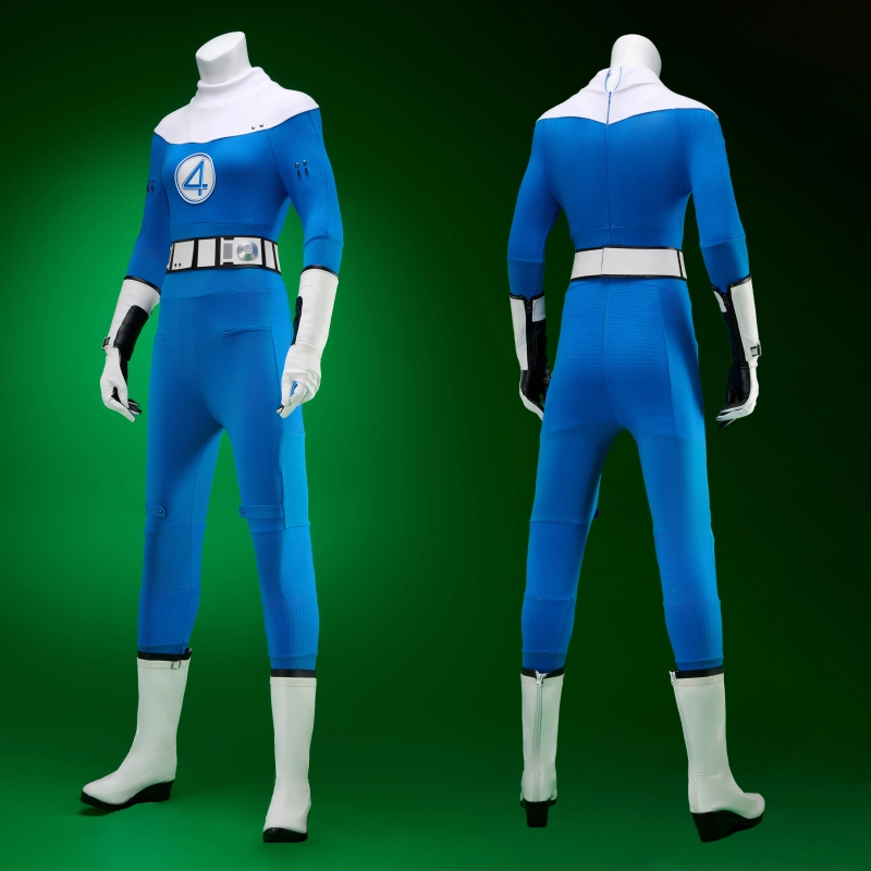 The Fantastic Four: First Steps Invisible Woman Costume Cosplay Suit Susan Storm Unibuyplus