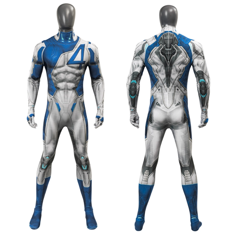 Marvel Rivals Mr. Fantastic Bodysuit Costume Cosplay Suit Unibuyplus