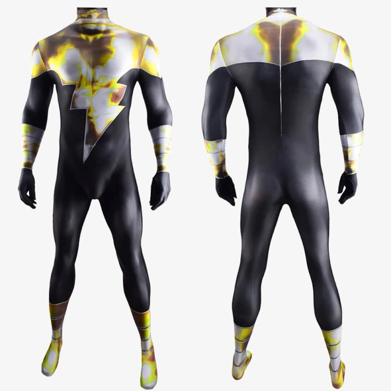 Shazam! Black Adam Costume Cosplay Suit Unibuyplus