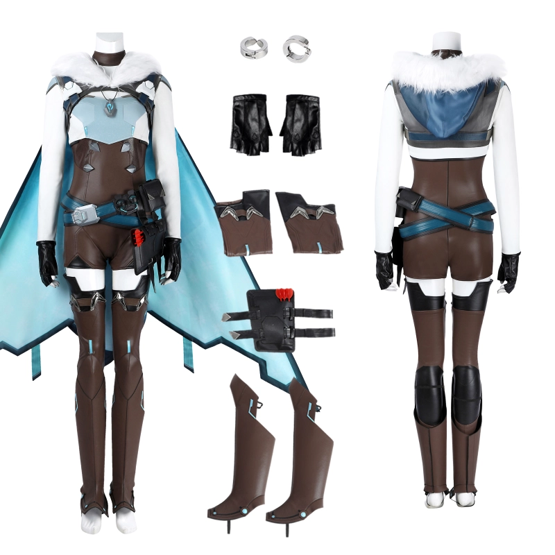Overwatch FREJATRIAL Costume Cosplay Suit Unibuyplus