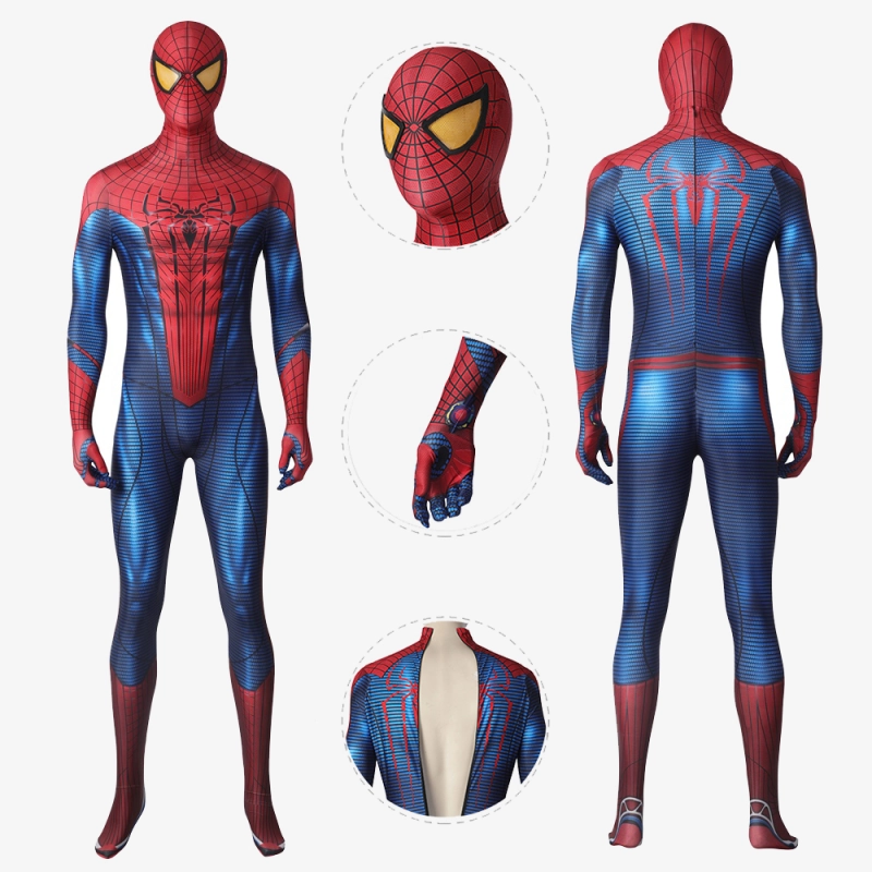 Marvel's Spider-Man PS5 Amazing Suit Bodysuit Costume Cosplay Unibuyplus