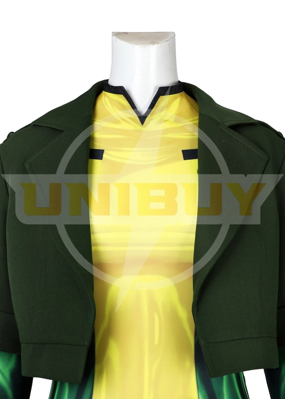X-Men 97 Rogue Bodysuit Costume Cosplay Suit Anna Marie Unibuyplus