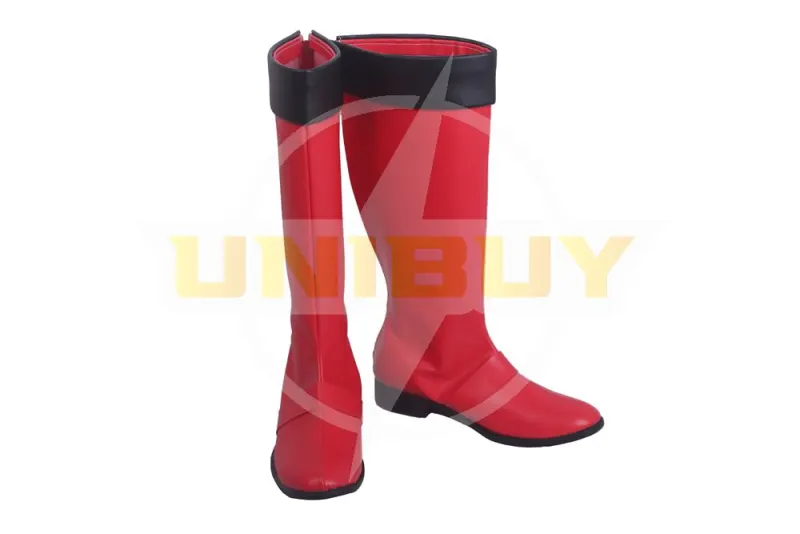 Kaizouku Sentai Gokaiger Gokai Red Captain Marvelous Cosplay Shoes Men Boots Unibuy