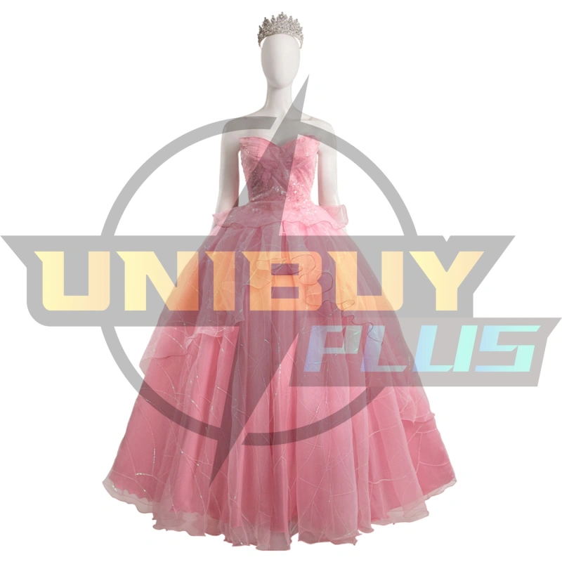 Wicked Glinda Dress Costume Cosplay Suit Ver2 Unibuyplus