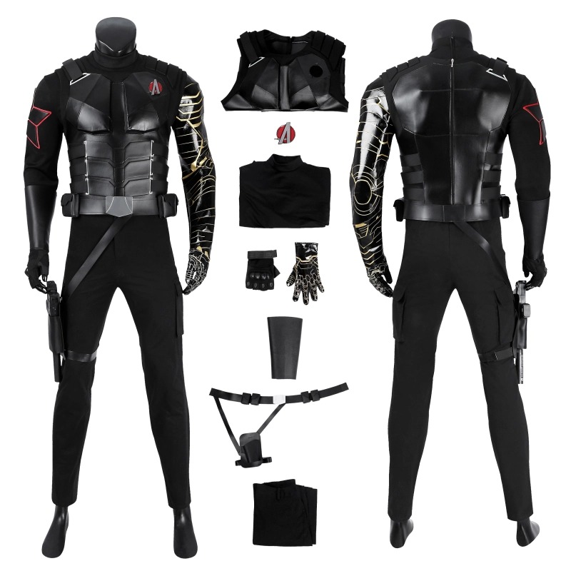 New Avengers Winter Soldier Costume Cosplay Suit Bucky Barnes Unibuyplus
