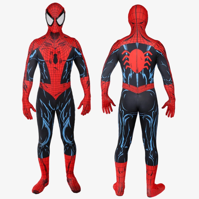 Avengers Spiderman Peter Parker Battle Damaged Suit Cosplay Costume Unibuy