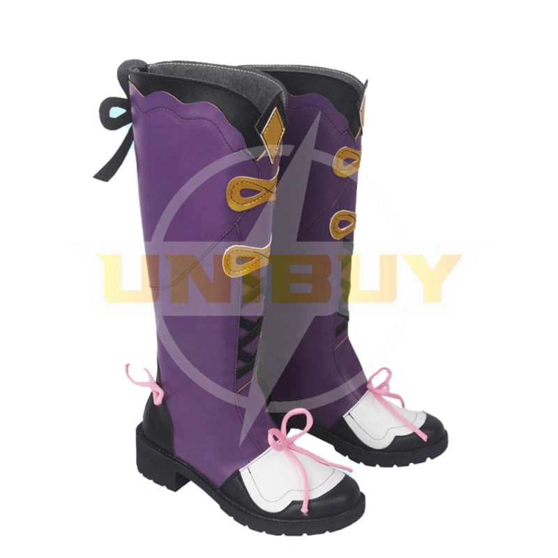Genshin Impact Yun Jin Shoes Cosplay Women Long Boots Unibuy