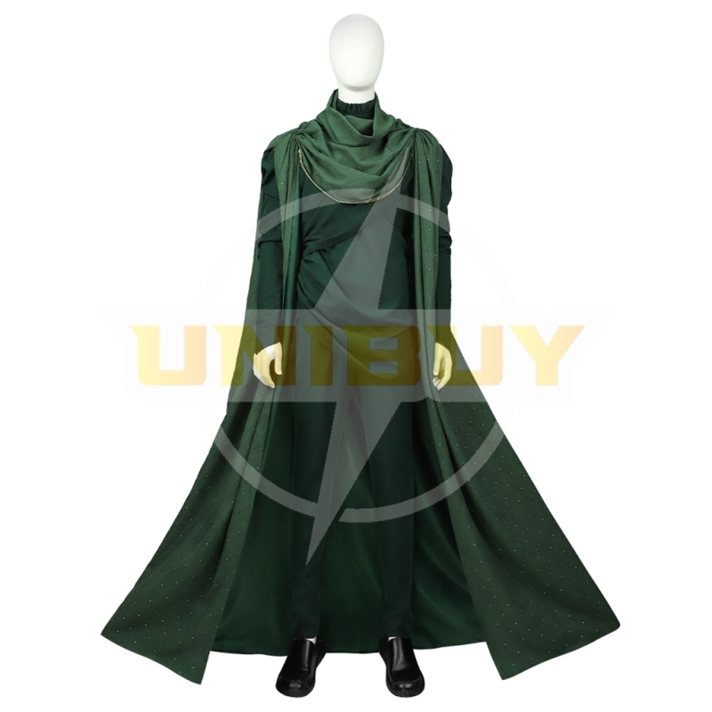 Loki 2 Costume Cosplay Suit with Cloak Unibuy