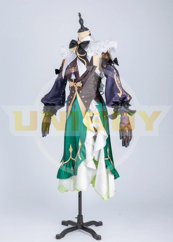 Genshin Impact Emilie Costume Cosplay Suit Unibuyplus