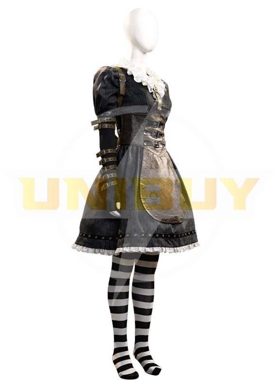 Alice: Madness Returns Alice Liddell Dress Costume Cosplay Suit Unibuyplus