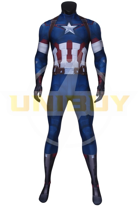 Avengers Age of Ultron Captain America Costume Cosplay Suit Steve Rogers Unibuyplus