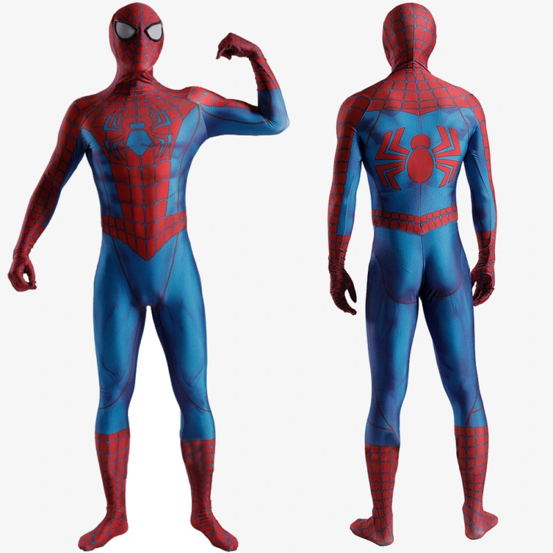 Spider-Man Costume Cosplay Suit Tobey Maguire Jumpsuit Unibuy