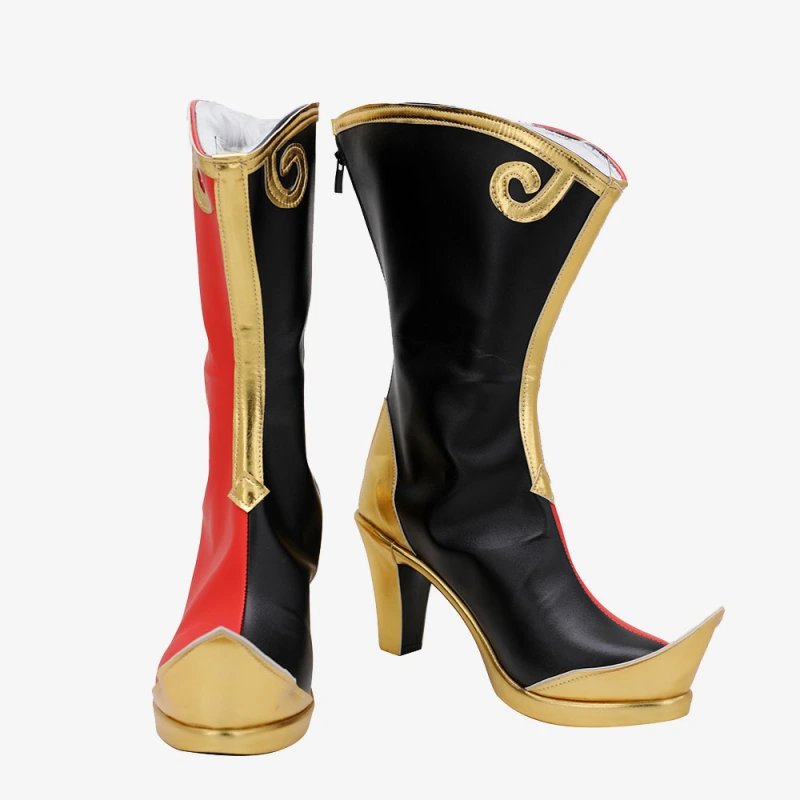 Genshin Impact Yanfei Shoes Cosplay Women Boots Ver.3 Unibuy