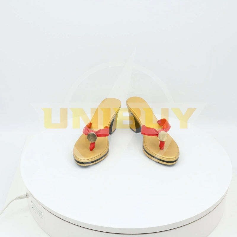 Raiden Shogun Baal Shoes Cosplay Women Boots Genshin Impact Unibuy