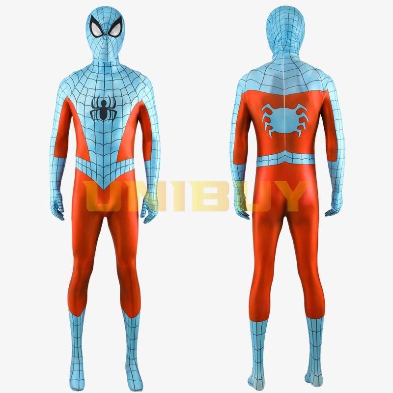 Marvel's Spider-Man Remastered Web-man Bodysuit Costume Cosplay For Adult Kids Unibuyplus