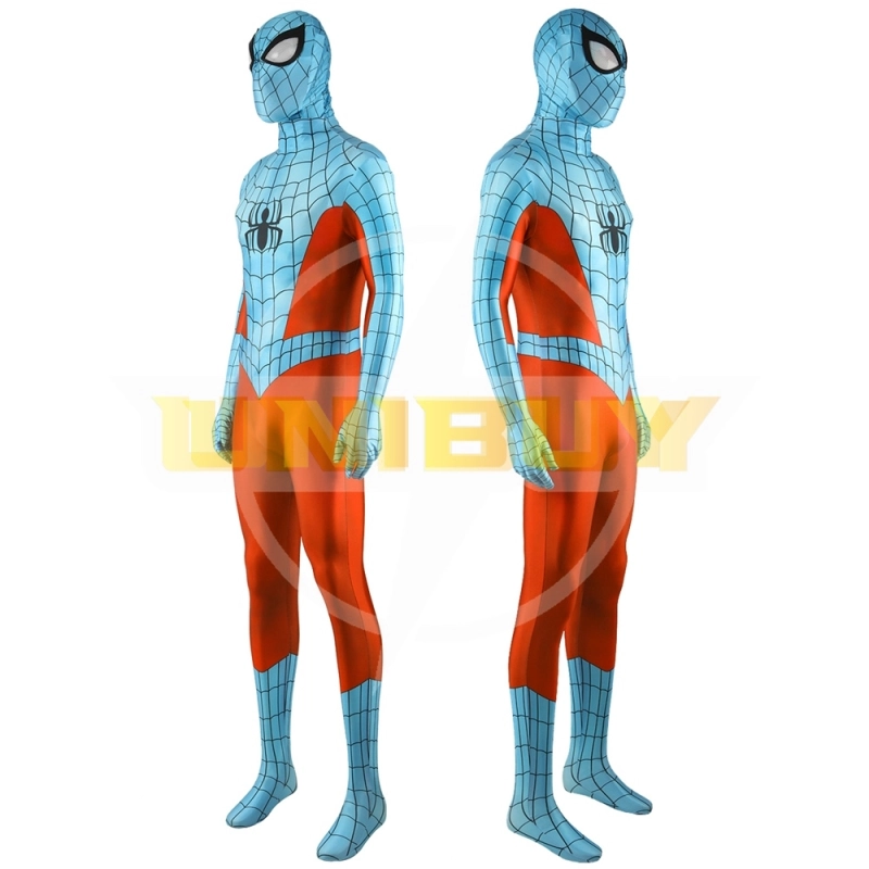 Marvel's Spider-Man Remastered Web-man Bodysuit Costume Cosplay For Adult Kids Unibuyplus