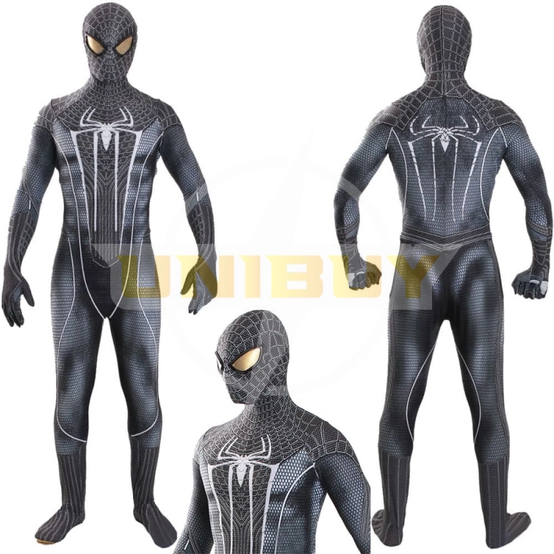Game The Amazing Spider-Man Costume Cosplay New Black Suit Peter Parker For Kids Adult Unibuy