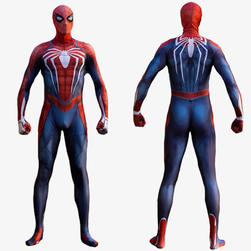 Marvel's Spider-Man Costume Cosplay Suit Bodysuit Peter Parker For Men Kids UnibuyPlus