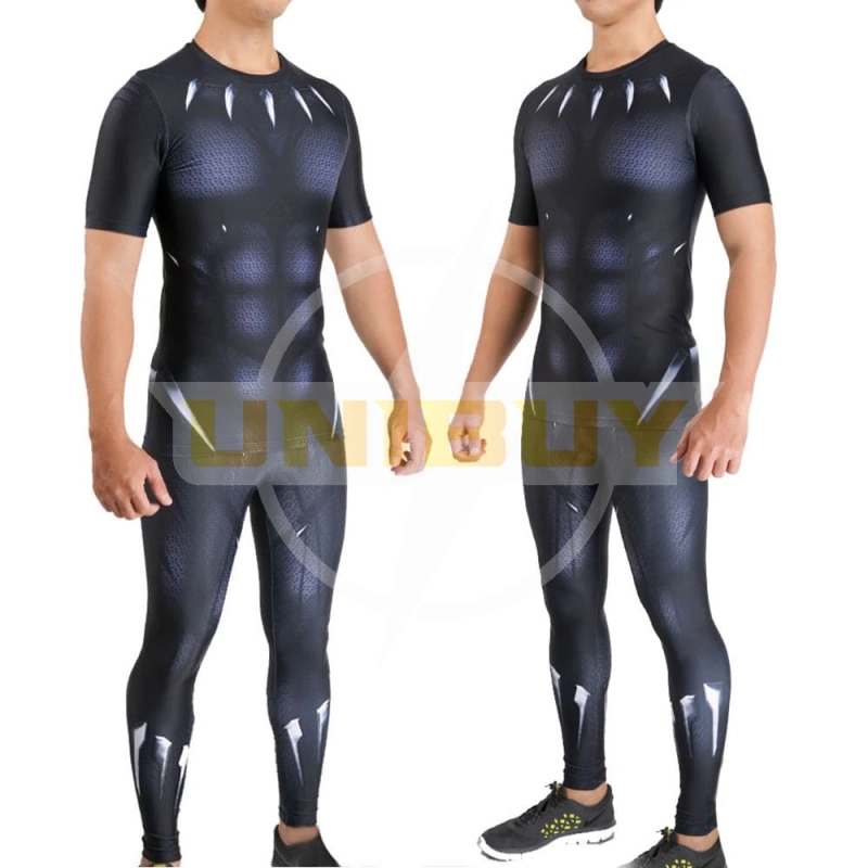 Avengers Black Panther Costume Cosplay Suit T'Challa For Kids Adult Unibuyplus