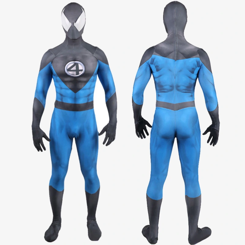 Fantastic Four Spiderman Costume Cosplay Suit For Kids Adult Unibuy