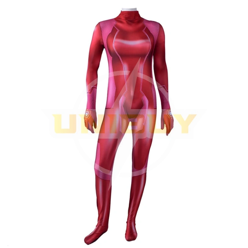 Metroid Samus Aran Zero Suit Red Cosplay Costume For Kids Adult Unibuy