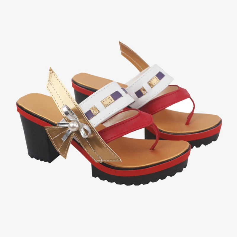 Genshin Impact Yae Miko Shoes Cosplay Women Boots Ver.1 Unibuy