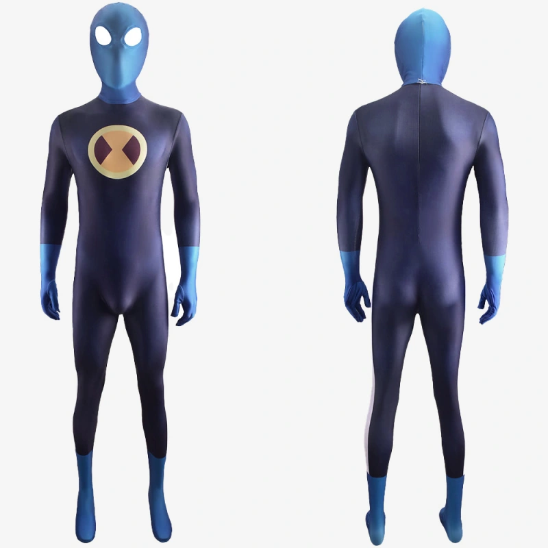 Rockman Costume Cosplay Suit Mega Man Bodysuit For Men Kids Unibuyplus