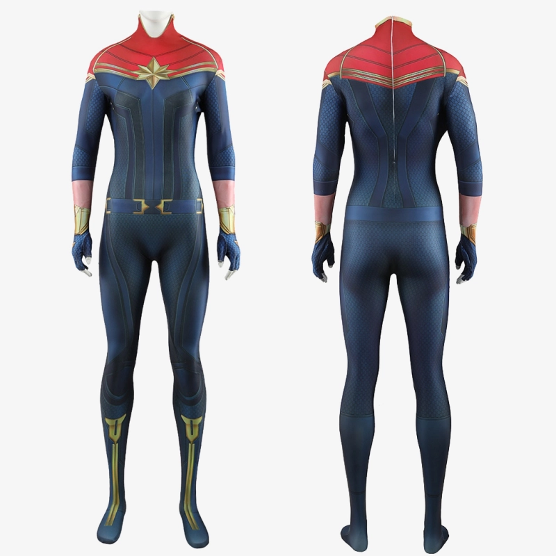 Captain Marvel 2 Suit Costume Cosplay Carol Danvers Bodysuit For Kids Adult Unibuy