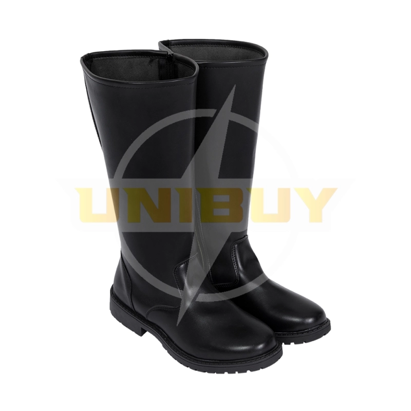 Black Manta Cosplay Shoes Men Boots Aquaman and the Lost Kingdom Unibuyplus