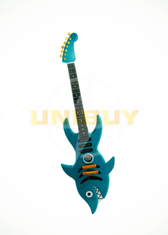 One Piece Burukku BROOK Shark Guita Prop Cosplay Unibuy