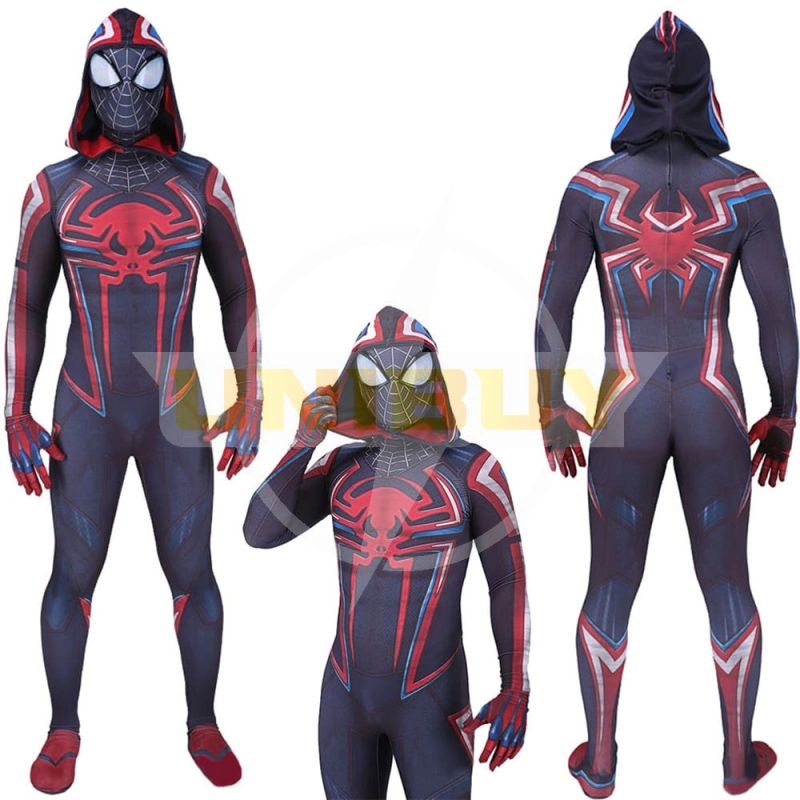 Spider-Man PS5 Costume Cosplay Miles Morales 2099 Suit For Kids Adults Unibuy