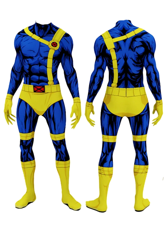 X-Men 97 Cyclops Bodysuit Cosplay Costume Suit Scott Summers For Kids Adult Unibuyplus
