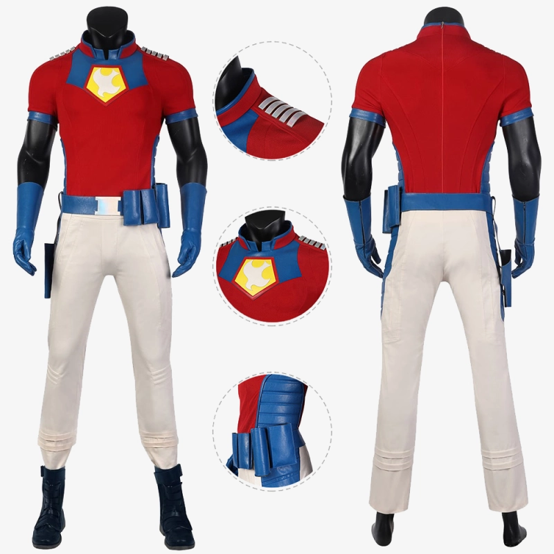 The Suicide Squad Peacemaker Costume Cosplay Suit Ver 1 UnibuyPlus
