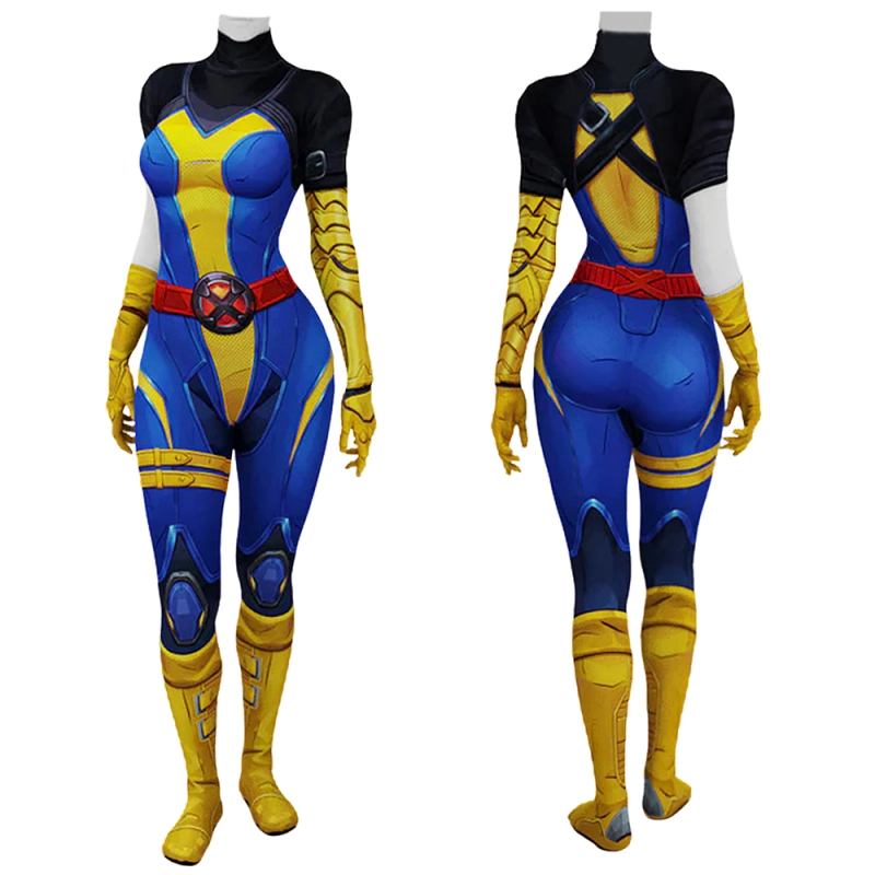 X-Men Jean Grey Costume Cosplay Suit Bodysuit For Kids Adult Unibuyplus