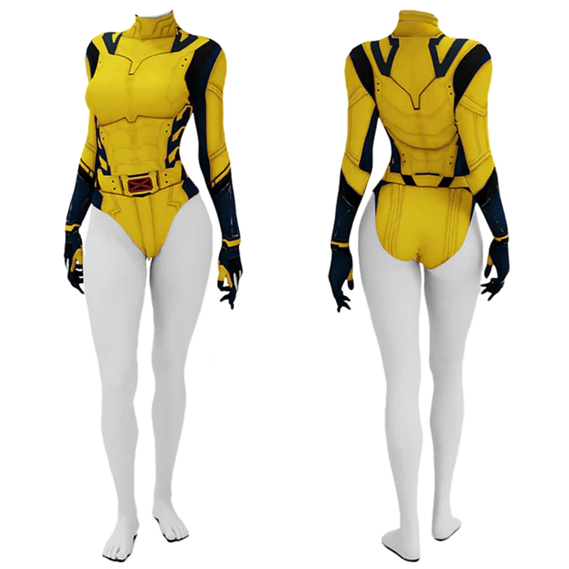 Deadpool 3 Wolverine Costume Cosplay Suit Bodysuit For Kids Adult Unibuyplus