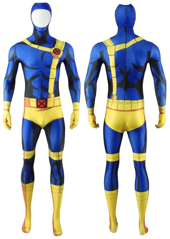 X-Men 97 Cyclops Bodysuit Cosplay Costume Suit Scott Summers For Kids Adult Unibuyplus