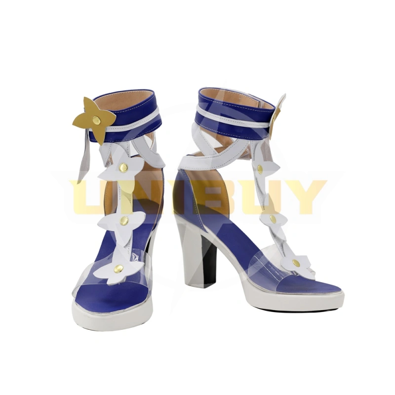 Genshin Impact Barbara Summertime Sparkle Shoes Cosplay Women Boots Unibuy