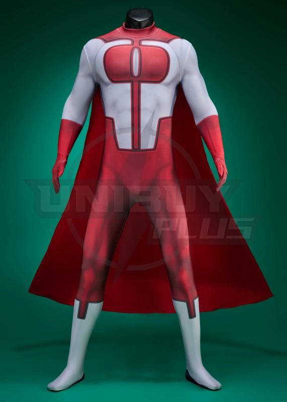 Mortal Kombat 1 Omni-Man Costume Cosplay Suit With Cloak Nolan Grayson Unibuyplus